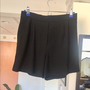 Babaton Black Silky Shorts